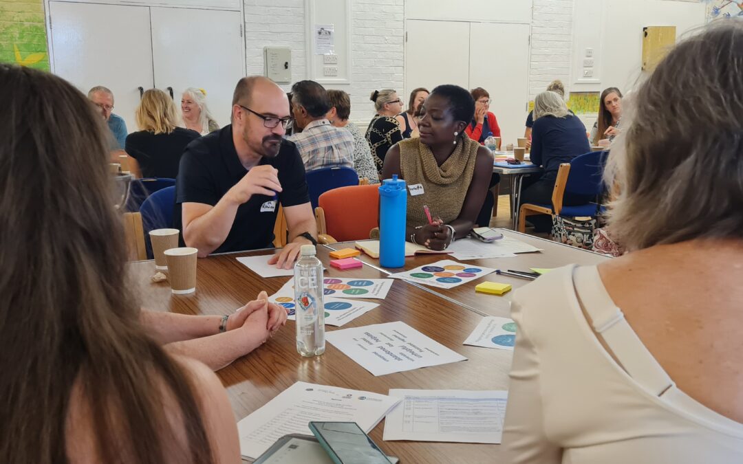 Ingredients for community codesign: a venue, some flipcharts, a bowl of soup and a lot of trust